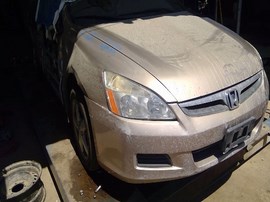 2006 HONDA ACCORD, TAN, VP, 2.4L, V-TEC, AT,   A25158